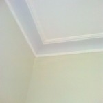 ceiling corner painted by DJJP painting services