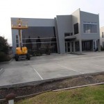 exterior view of office building painted by DJJP commercial painting services